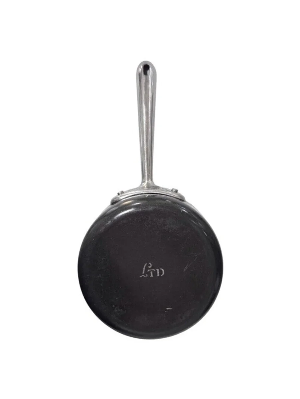 (RB) All-Clad LTD 1 Qt Saucepan Hard Anodized Aluminum Stainless Steel No Lid